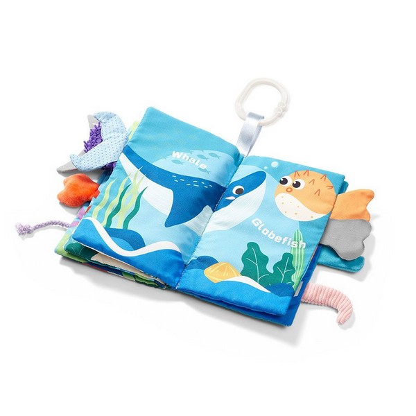 Продукт Babyono Океан - Мека образователна книжка - 0 - BG Hlapeta